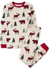 P    J Place Christmas Holiday Pajama Sets - Cotton - Matching Adult L/G
