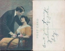 Couple with poem Romance Greeting