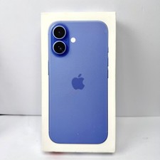Apple IPhone 16 Box Blue Retail Packaging Empty Replacement Storage Original