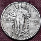 1929 Standing Liberty Quarter 25c High Grade UNC Uncirculated #101793