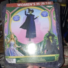 Wicked Elphaba Adult Deluxe Costume Size: Adult Medium 8/10