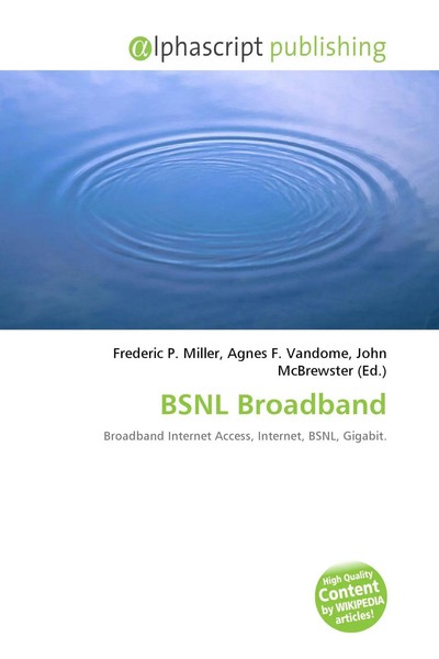 Frederic P. Miller (U. A.) | Bsnl Broadband | Taschenbuch | Englisch (2026)-image