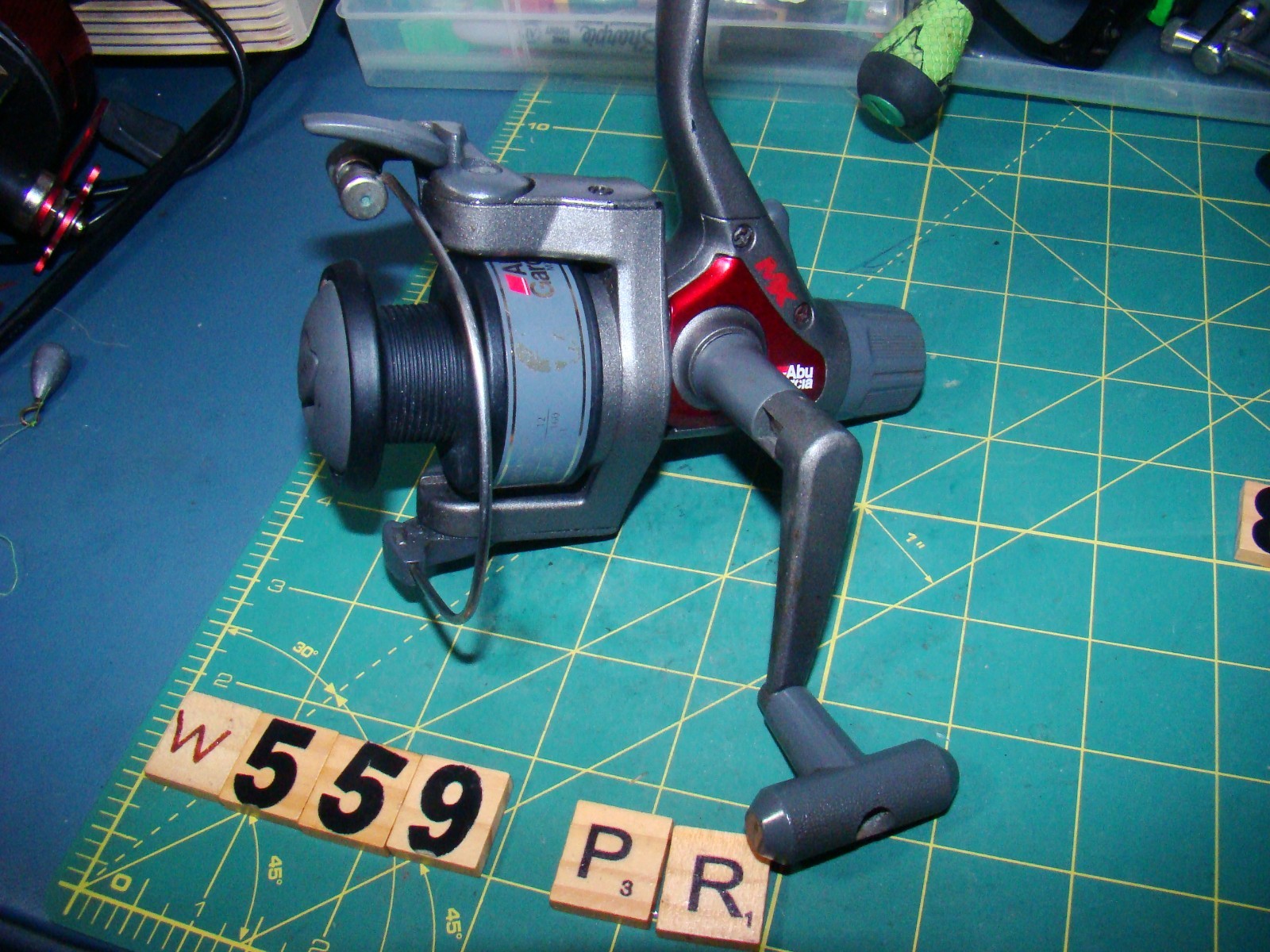 W0559 PR ABU GARCIA MX SPINNING FISHING REEL