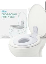 Frida Baby Drop Down Potty Training Seat 18m-3yr - White