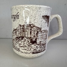 Souvenir Tasse Edinburgh Becher, Vintage sehr guter Zustand Kartendesign Geschenk Schottland Schloss