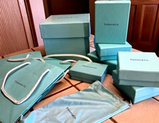TIFFANY & CO EMPTY JEWELRY & GIFT BOXES, BAGS, GLASSES POUCH - YOU CHOOSE ITEM
