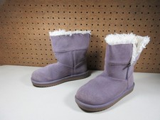 UGG girls purple Aribel Koolaburra short winter lined snow boots 3 M