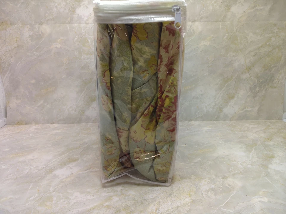 Waverly Slipcover T-Cushion Chair Ballad Bouquet In Robins Egg 32 X 43 - Image 2 of 4