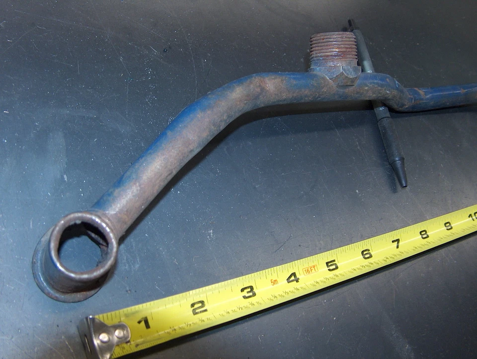 Ford Truck Car Mustang 1973 usado tubo de escape by-pass entrada de aire de emisión de acero Foto 2 de 4