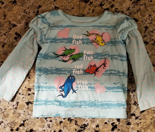 Dr. Seuss Toddler Girl Shirt 24 months 