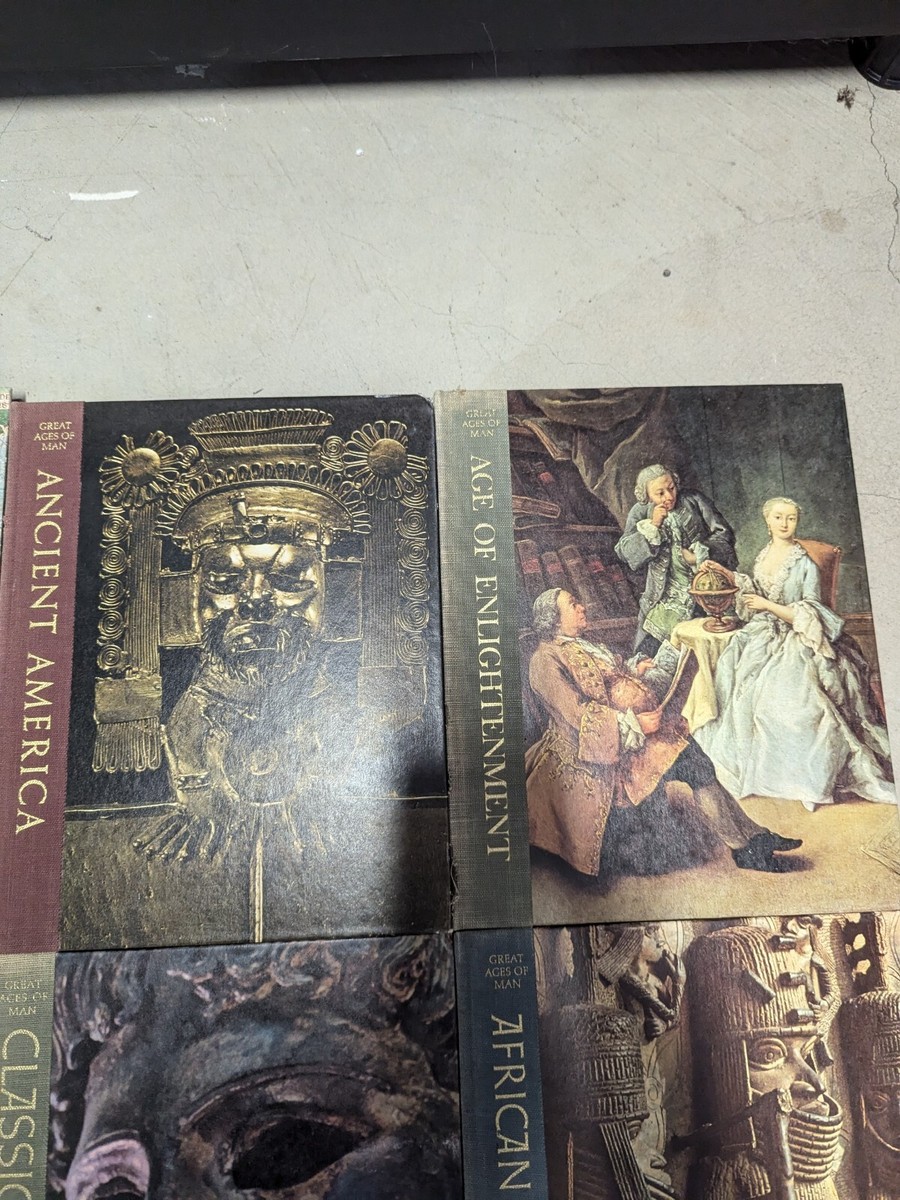 Great Ages Of Man Books Time Life 20 Volume Set Hardcover Missing
