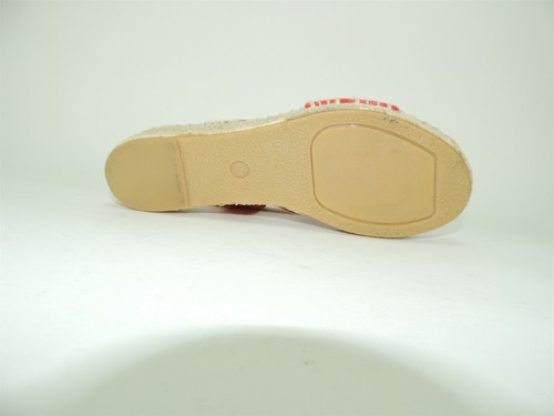 Via Spiga Women's Gia Espadrille Sandals Sunorange Suede Size 6 M - Picture 6 of 6