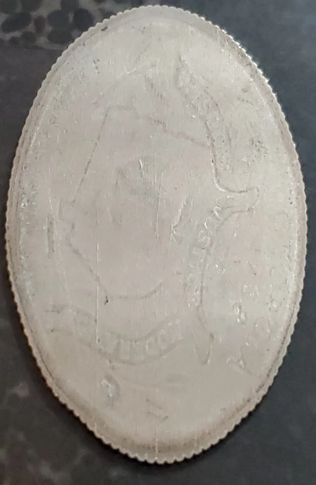 RARO DISNEY EPCOT LIVING SEAS ENCONTRAR NEMO CRUSH - Cuarto alargado/prensado Foto 2 de 4