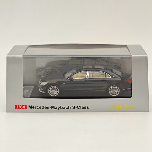 Master 1/64 Benz Maybach S680 S650 Diecast Toys Car Models Miniature Gifts Black - Picture 7 of 7