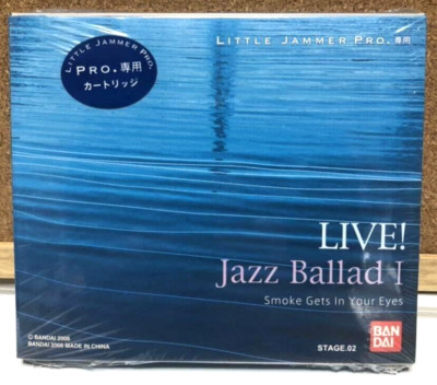 Bandai Little Jammer Pro Live Jazz Ballad Cartridge Rare Audio Japan Module CDV