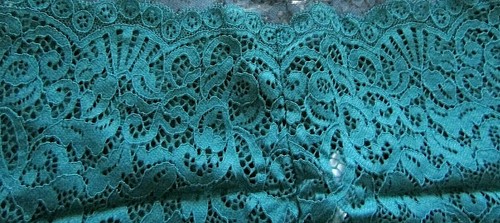 NEXT Vintage Glamour Black Lace Hipster Shorty Panties Size 8 10 12 Rich Teal - Picture 15 of 17