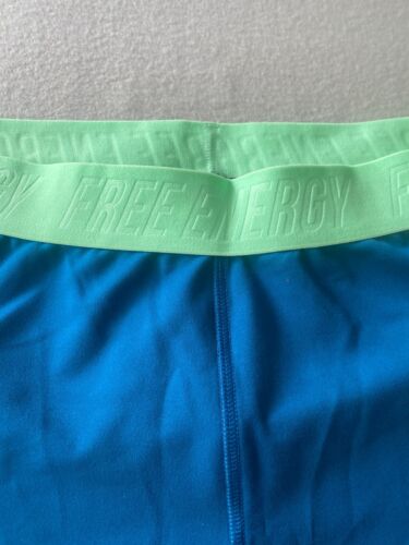 Domyos By Decathlon Free Energy Short Womens 28 Blue Colorblock Running Training - Picture 2 of 9