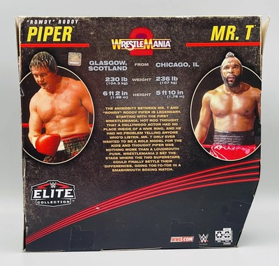 2020 WWE Mattel Elite Collection 2-Packs Mr. T & Rowdy Roddy Piper