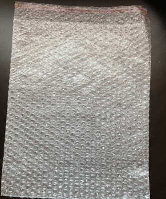 KLAR LUFTPOLSTERFOLIE TASCHE - BEUTEL ABZIEHEN & ABNEHMEN Größe *280X360* (X 50 Beutel)