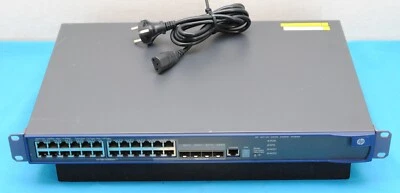 HP switch réseau 24 port 10 100 1000 A5120 JE068A RJ45 SFP ( ET118 ) - Photo 1/4