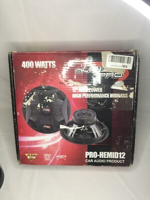 Lanzar PROHEMID12 12'' High Power Performance Midbass Speaker