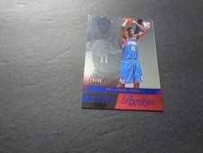 2014-15 Prestige Joel Embiid /99 Blue Rookie Bonus Shots 163 RC Philadelphia 76