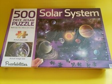 Jigsaw Puzzle SOLAR SYSTEM 500 pcs Planets Sun Moon New  Sealed