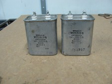 Two Sprague Vitamin Q Capacitors BLC158-1 Used Untested