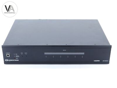 Crestron Digital Media Schalter Medienschalter Switch schwarz DM-MD6X1