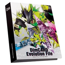 Digimon Vital Breath DiM CARD Evolution File Digital Monster L-June