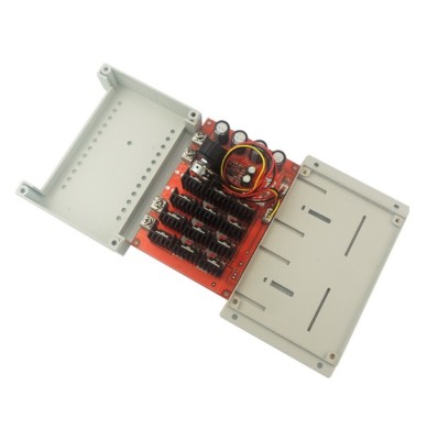 10-50V 60A DC Motordrehzahlregelung PWM HHO RC Controller 12V 24V 48V 3000W Gehäuse