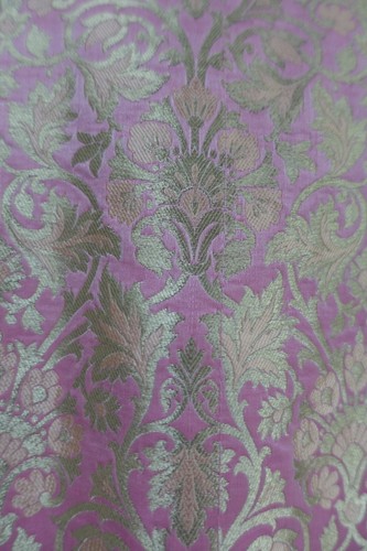 Pink brocade Uk 16 / EU 42 indian Pyjami / churidaar suit UK / EU SKU19544 - Picture 8 of 14