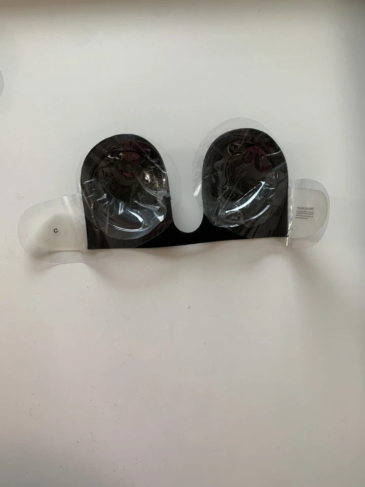 Fashion Forms Women's Sz C U Plunge Backless Strapless Adhesive Bra MC536 Black - Image 3 of 4