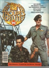 TROUPE D ELITE N° 90 BERET VERT / CANADIEN SAUTE SUR LE RHIN /6e RPIMa AMIROUCHE