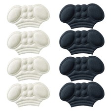 4 Pairs Heel Pads Inserts Heel Protectors Cushions Invisible Shoe Heel Pads