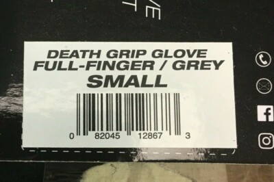 Gants De Paintball Exalt Death Grip - Gris - Taille Medium - Neufs