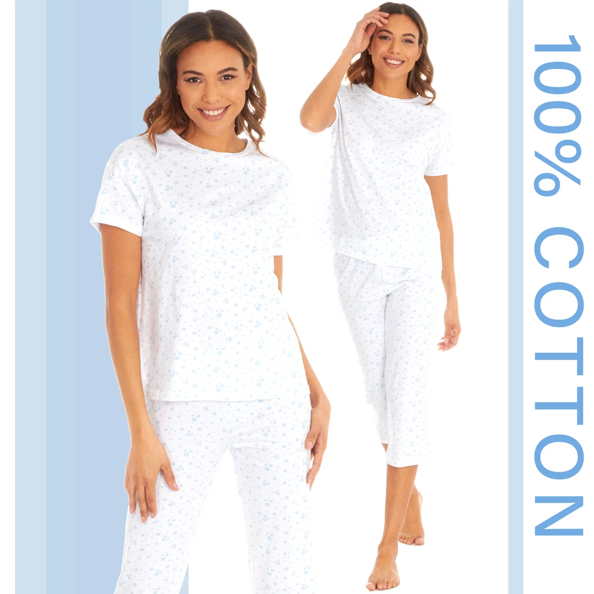 Cropped 2025 ladies pyjamas