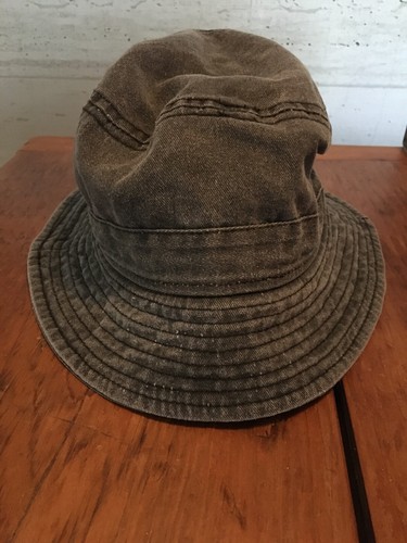 Charcoal Grey Bucket Hat 