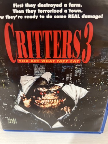 CRITTERS 3 (1991) BLU-RAY SCREAM FACTORYEXCLUSIVE LEONARDO DiCAPRIO HORROR CULT - Picture 12 of 12