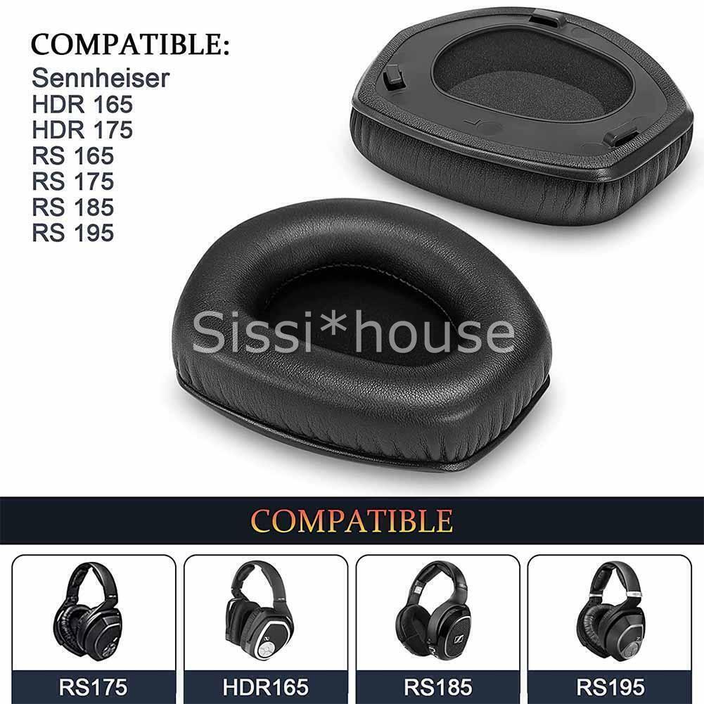 Pair Replacement Ear Pads Earpad For Sennheiser HDR RS165/175/185/195