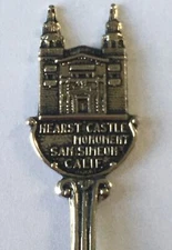 Hearst Castle Monument San Simeon California Vintage Souvenir Spoon Collectible
