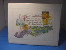 Twinkle, Twinkle Little Star Art Work ME Hodges Donald Art Co.