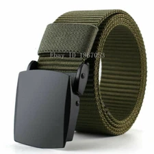 Man Belts Casual Military Tactical Army Adjustable Young Jeans Pants Waistband