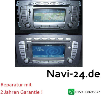 Reparatur Blaupunkt FORD S-MAX TravelPilot FX SD Navi * startet nicht mehr