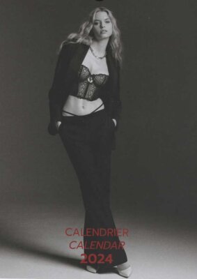 AUBADE erotischer Dessous Unterwäsche Kalender erotic 2024 s/w NEU