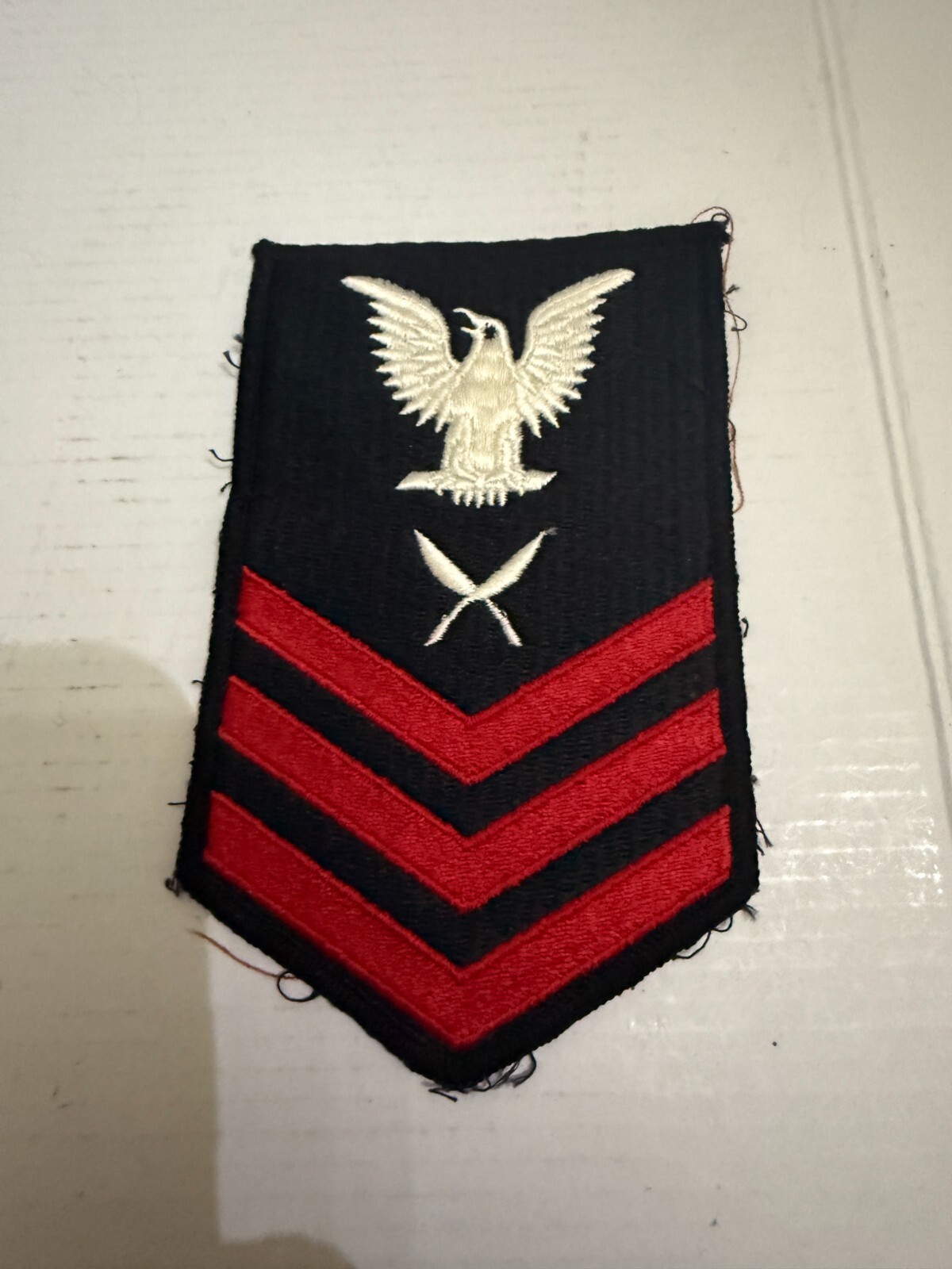 Vintage USAMM Yeoman First Class E-6 Rating Cloth Patch