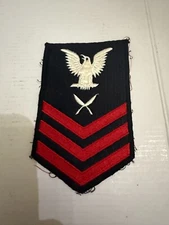 Vintage USAMM Yeoman First Class E-6 Rating Cloth Patch