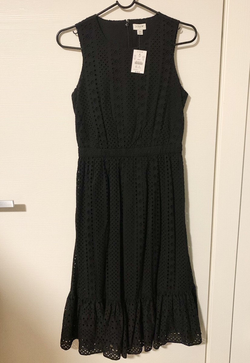 knee length dresses for ladies J.Crew Green Cotton Eyelet Button-Down Dress