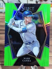 2022 Select Baseball MARK CANHA Premier Level /99 Neon Green #148 New York METS