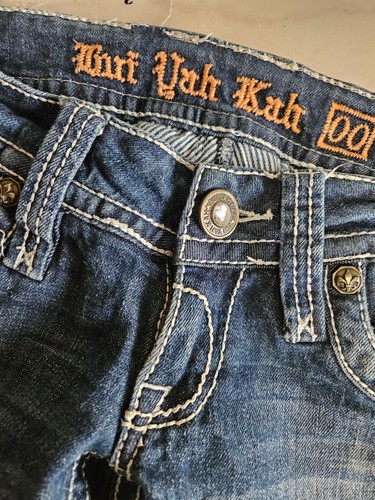 Bui Yah Kah Women's Low Rise Boot Cut Jeans Size 24 - Picture 2 of 12